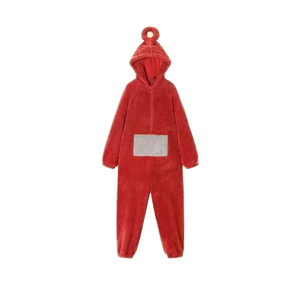 Dibujos animados Teletubbies Onesie <span class=keywords><strong>para</strong></span> <span class=keywords><strong>parejas</strong></span>, Invierno felpa Coral polar ropa de dormir mono adulto disfraz divertido Animal <span class=keywords><strong>Pijamas</strong></span> - Product Image 1