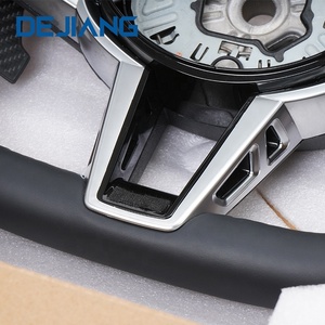 Volante in Pelle Nera per <span class=keywords><strong>BMW</strong></span>, Compatibile con Modelli G30 G31 G32 X3 G01 X4 G02 M2 G87 M3 G80 M4 G82 G42 G20 M5 F90 G11 - Product Image 2