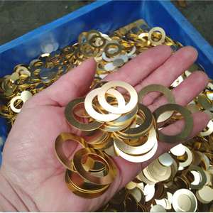 Arruela de Pressão Plana, Anel de Vedação de Cobre, Arruela de Trava, em Todos os Tamanhos, para Aço, Latão, Alumínio, Bronze-Zinco e Acabamento Galvanizado, Sistema Métrico - Product Image 5