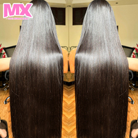 Pelucas de Cabello Humano Liso Vietnamita al por Mayor, 100% HD Lace, Densidad Completa, Sin Pegamento, con Frente de Encaje