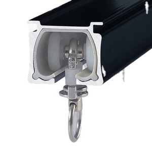 Binario <span class=keywords><strong>per</strong></span> Tende <span class=keywords><strong>a</strong></span> S con Barra Silenziosa <span class=keywords><strong>per</strong></span> Montaggio <span class=keywords><strong>a</strong></span> <span class=keywords><strong>Soffitto</strong></span> o Parete, <span class=keywords><strong>per</strong></span> Tende <span class=keywords><strong>a</strong></span> Onda in Soggiorno e Camera da Letto - Product Image 3