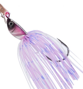 Esche artificiali 7 g10g14g esche per esche jig buzz con jig heads con gonna in silicone per esche d'acqua dolce - Product Image 2