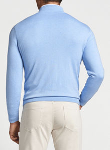 Maglioni da <span class=keywords><strong>Golf</strong></span> per Uomo con Zip 1/4 e Colletto, Personalizzabili con Logo, Alta Qualità, in Pile di Lusso - Product Image 4