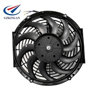 Ventilateur axial de ventilation d'échappement DC 12 pouces pour ventilateur de condenseur de voiture pour système de climatisation de camion frigorifique SPAL