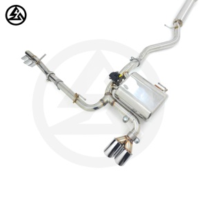 CSZ ท่อไอเสียสําหรับ <span class=keywords><strong>BMW</strong></span> <span class=keywords><strong>E90</strong></span> 325i <span class=keywords><strong>330i</strong></span> <span class=keywords><strong>N52</strong></span> 2.5L Catback วาล์วท่อไอเสีย Valvetronic รีโมทคอนโทรล Midpipe-60 มม.Axelback-51 มม. - Product Image 6