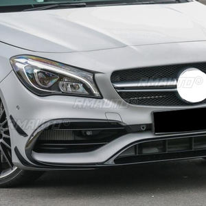 Kit carrosserie complet : Lame de pare-chocs avant, spoiler, diffuseur, séparateurs, jupes latérales et garnitures de protection pour Mercedes Benz CLA-Class C117 CLA200 2016-2019 - Product Image 3