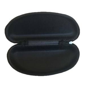 Étui à lunettes de pêche en EVA semi-rigide avec fermeture éclair, rectangulaire 167x75x65mm, style simple et robuste pour le rangement des lunettes - Product Image 2