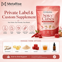 Gummies au Poivre de Cayenne, Extrait de Cayenne, Soutien Métabolique, Bien-être Digestif, Formule Végétale, Usage Adulte, Marque Privée OEM