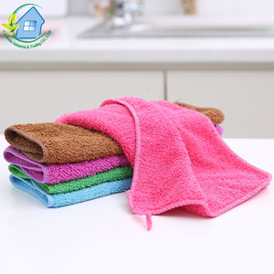 <span class=keywords><strong>Cuisine</strong></span> Super Absorbant Suspendu Corail Polaire <span class=keywords><strong>Main</strong></span> Torchons Avec Liens - Product Image 4
