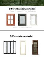 Ventana Fija de Aluminio con Marco Delgado y Visión Amplia para Apartamentos Modernos