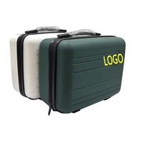 Tendance de la mode PP 14 pouces rangement multifonction petite valise à main de voyage Logo personnalisé mini étui à cosmétiques