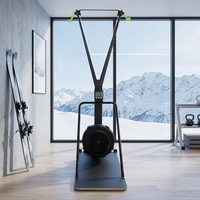 Simulateur de ski mécanique commercial TW TWSK01 de haute qualité, pliable, en acier, pour la maison, équipement de fitness, rameur, brûleur de calories