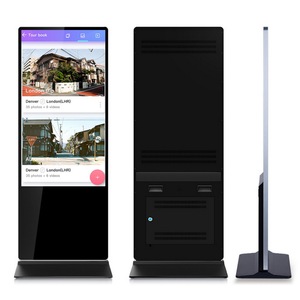 ตู้คีออสก์หน้าจอสัมผัสแบบอินเทอร์แอคทีฟขนาด 49 นิ้ว พร้อมระบบ Win10 J1900 4GB <span class=keywords><strong>128GB</strong></span> สำหรับการโฆษณา - Product Image 3