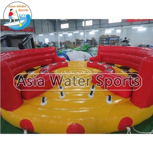 Tubo Inflable Remolcable para 8 Personas, Diseño OVNI, para Esquí Acuático Comercial en Parques Acuáticos y Playas - Product Image 2