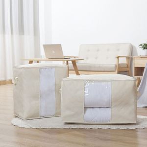 90L 1-pack Clothes Storage Blanket Storage <b>Bags</b> Storage Containers for Organizing Bedroom - Product Image 5