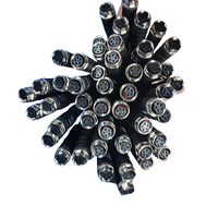 Connecteur de câble de capteur en laiton IP67 M8 5 broches, corps de prise TPU/noir, certifié CE, étanche, pour vente en gros