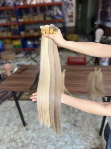 ผมเวียดนามแท้แบบขายส่ง ไม่ผ่านกระบวนการ จัดเรียงเกล็ดผม สำหรับทำวิกและต่อผม - Product Image 5
