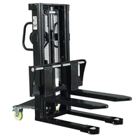 Gerbeur manuel réglable 1000 kg 1,2 m 1,6 m, mini gerbeur portable, garantie 1 an, modèle KX-CDSS-10