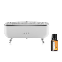 Diffuseur d'arômes méduse dynamique à succès avec capteur sonore, veilleuse colorée et humidificateur ultrasonique pour bureau et maison