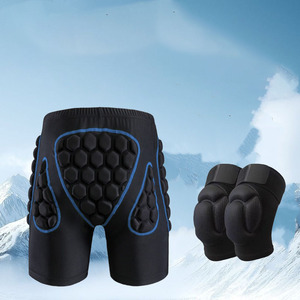 Protección 3D para la cadera Eva Butt <span class=keywords><strong>Pads</strong></span> Pantalones cortos acolchados protectores <span class=keywords><strong>Crash</strong></span> Pad Equipo de impacto para esquí Patinaje Snowboard Skateboarding - Product Image 2