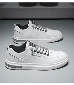 Chaussures habillées pour hommes en cuir véritable de style britannique, à lacets, bout pointu, formelles, de bureau, respirantes, légères, antidérapantes - Product Image 2