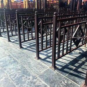 Clôture en acier écologique avec revêtement en poudre Gates Foot Proof Dailing Pickets Garden Philippines, 6 piquets, hauteur de 6 pieds - Product Image 1