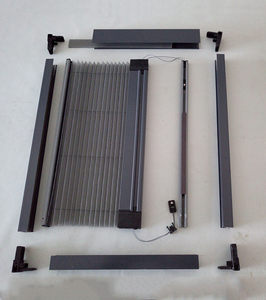 Thiết kế hiện đại có thể thu vào gấp muỗi bay nhà sử dụng cửa sổ chống bụi nhôm Polyester lưới chống côn trùng sợi thủy tinh nhựa - Product Image 4