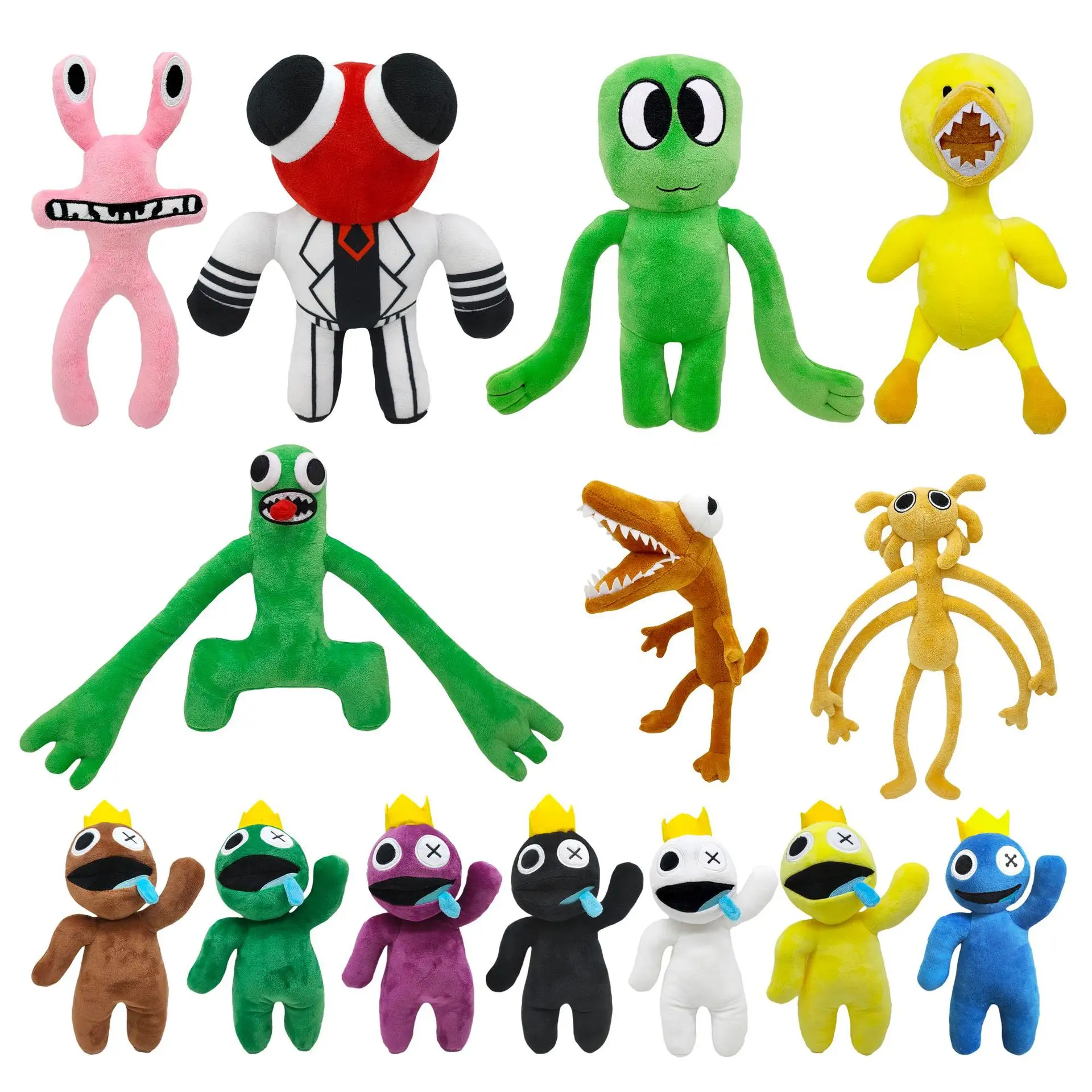 Rainbow Friends Ro-blox Plush Toys Newest Cartoon Games Stuffed Animals Ro-blox Rainbow Friends