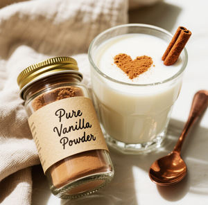 Poudre <span class=keywords><strong>de</strong></span> <span class=keywords><strong>gousse</strong></span> <span class=keywords><strong>de</strong></span> <span class=keywords><strong>vanille</strong></span> naturelle à base <span class=keywords><strong>de</strong></span> gousses <span class=keywords><strong>de</strong></span> <span class=keywords><strong>vanille</strong></span> séchées pures avec graines moulues pour la cuisson et les desserts - Product Image 3