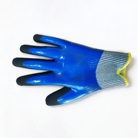 Guantes Anticorte de Alto Rendimiento con Doble Capa de Nitrilo y Recubrimiento Arenoso, con Excelente Agarre, Nivel E/5 EN388