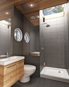 Bagno Container Portatile di Lusso Moderno 15-20ft a Basso Costo, Facile da Installare, Completamente Attrezzato con <span class=keywords><strong>Doccia</strong></span> e WC - Product Image 1