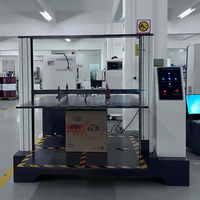 Testeur de compression de carton informatisé, machine d'essai de résistance à la compression des boîtes en carton ondulé pour l'analyse BCT en laboratoire d'emballage