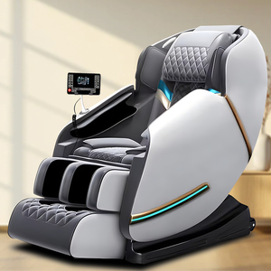 Silla de masaje corporal de confort inteligente para el hogar Oem con calefacción y masaje Silla de mensaje shiatsu AI 2024 carga inalámbrica Blue-Tooth - Product Image 1