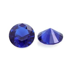 Offre Spéciale 1.8mm rond bleu nano 34 # lâche diamants synthétique diamant bijoux acheteurs de pierres précieuses en ligne pierres précieuses en vrac - Product Image 1