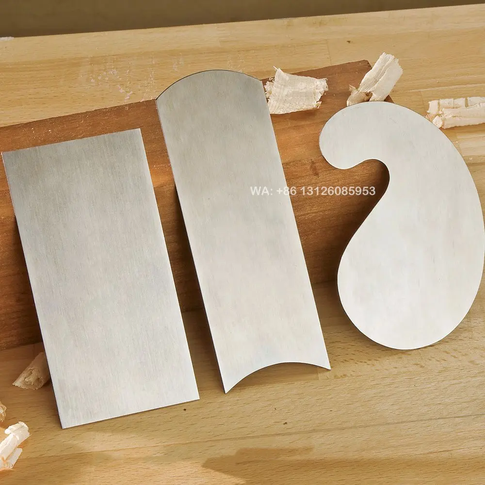 Utensili manuali strumenti per la lavorazione del legno raschietti per armadietti Set di raschietti a forma di carta