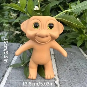 Succulenta in Resina Stile Animale con Grandi Occhi e Motivo Carino per Decorazioni da Scrivania e Vasi da Giardino - Product Image 4