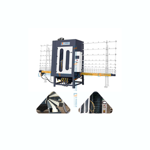 Reliable Performance PLC Control Vertical Glass <b>Sandblasting</b> Machine for Commercial Office Glass Partition Walls - Product Image 1
