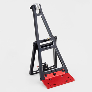 Yeni gelenler şap vinç Stent kurtarma kamyon Tow vinç kol tamirci kiti için 1/10 SCX10II TRX4 LCG şasi RC yükseltmeleri bölüm - Product Image 5