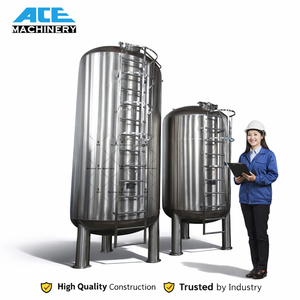 Capacity 10-50000L Distilled Water <b>Storage</b> Tank Buffer Tank Hot Water <b>Storage</b> 316L SS304 Food Grade Milkstorage Tank - Product Image 1