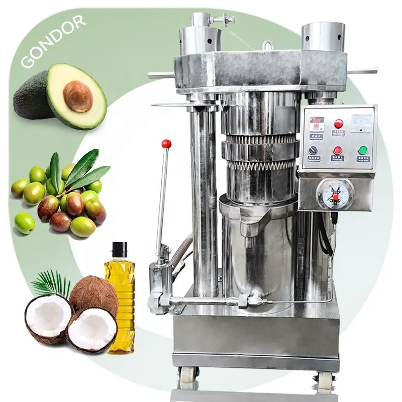 Macadamia Nut Cocoa Butter Hydrulics Mustard Sacha Inchi Hidraulics Oil Extraction Press Machine Price
