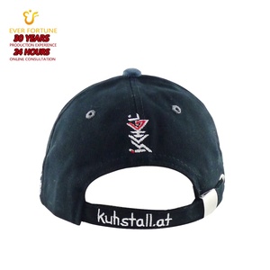 Gorra de béisbol de toro bordada a la moda, gorra de 7 paneles con logotipo bordado personalizado, gorra de camionero con hebilla de Metal ajustable de China - Product Image 6