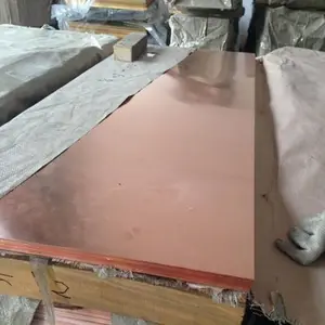 99.9% pure 4x8 copper clad laminated copper lowes sheet metal price per kg