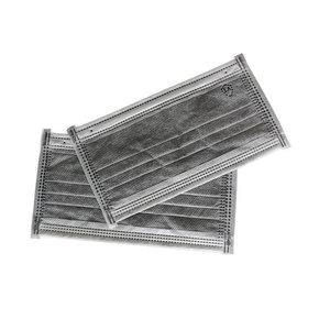 हॉट सेलिंग मास्क फैक्टरी प्रत्यक्ष काले मास्क 3 परतें काले चेहरे का मुखौटा ईयरलूप तैयार स्टॉक डिस्पोजेबल फेसपैक वयस्क के लिए 3 प्लाई - Product Image 5