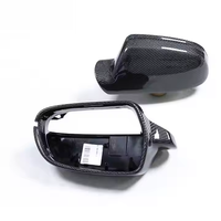 Couvercle de rétroviseur en fibre de carbone pour Audi A3 A4 B8.5 A5 S5 RS5 RS3 RS4 2010-2016 Boîtier de coque de boîtier automatique