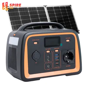 New Energy Storage Device 300w 500w 1000w Fast Charging Solar Generator Portable Power Station