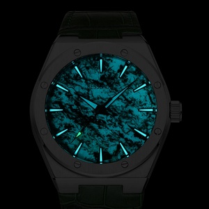 Low MOQ Factory Price New Style Mineral Glass Glowing Dial Waterproof Quartz <b>Men</b> Custom logo <b>Watch</b> for Business <b>Wrist</b> <b>Watch</b> - Product Image 4