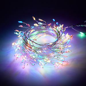 MEICHUANGHUI Cross-Border Indoor Copper Wire String Lights Black Centipede Legs Firecracker Christmas Tree Wrapping Male Lights