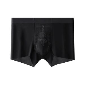 Siêu mỏng băng lụa của nam giới đồ lót thoáng khí liền mạch đồ lót boxer tóm tắt - Product Image 2