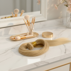 Extensions de <span class=keywords><strong>cheveux</strong></span> Genius Weft 100% vierges, 22 pouces de large, les plus vendues, mèches de <span class=keywords><strong>cheveux</strong></span> humains bruts pour extensions de <span class=keywords><strong>cheveux</strong></span>. - Product Image 3