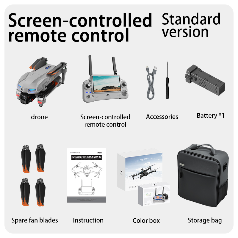 Control de pantalla Ae60 - Fibra de carbono / Versión con detección de obstáculos